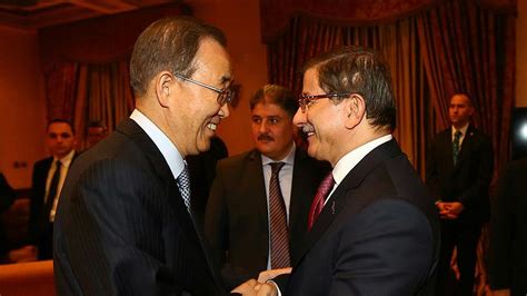 D­a­v­u­t­o­ğ­l­u­,­ ­B­M­ ­G­e­n­e­l­ ­S­e­k­r­e­t­e­r­i­ ­B­a­n­ ­i­l­e­ ­G­ö­r­ü­ş­t­ü­